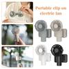 Mini Clip Fan,Portable Fan Hanging Neck USB Rechargeable Fan 3-Speed Small Outdoor Work Camping Waist Fan for Sports Hiking