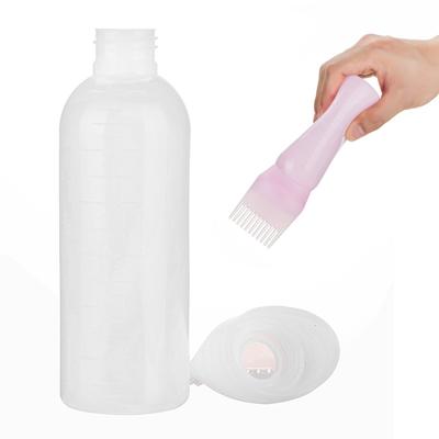 120ml Hair Dye Bottle Applicator Brush Comb Dispensing Salon Hairdressing Tool