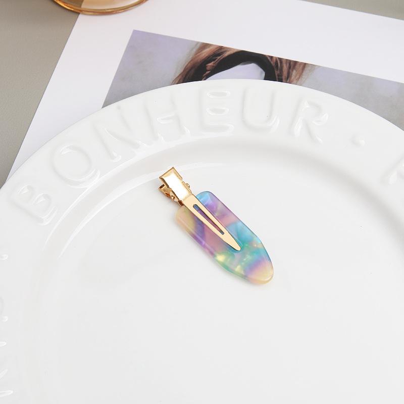 1pcs Bridesmaid Hair Clips Gold Girl's Seamless Hairpin Wedding Hair Accessories for Long Hair Ornaments Resin Bridesmaid Gift