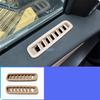 Car Styling Amber Brown Interior Gear Shift Window Lifting Panel Outlet For Chery Jaecoo 8 J8/Tiggo 8 L/Tiggo 9/Fulwin T9 2024 +