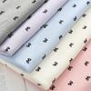 150x50cm Bow Printed Jacquard Elastic Knitted Fabric For T-shirts Pajamas ,Home Clothes,Children's Clothing DIY Clothing Fabric