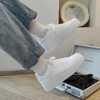 2024 Men's Breathable White Summer Sneakers – Versatile Casual Shoes for Teens and Students