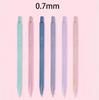6pcs/set Automatic Pencil for Writing 0.5mm Mechanical Pencil School Supplies Fashion Macaron Stationery Writing Supplies