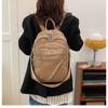 Backpack Women's Backpack Soft Leather New Casual Versatile Fashion Premium Large Capacity Commuter Shoulder Bag
