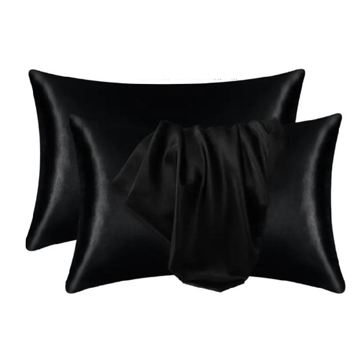 Simulated Silk Pillowcase Summer Type Pillow Cover Durability & Colorfast for Easy Removal and Washing