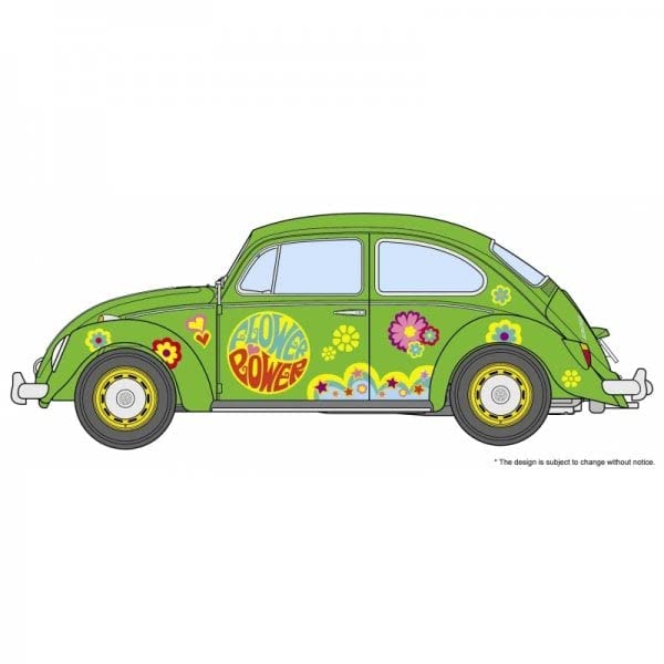 Hasegawa Volkswagen Beetle Flower Power Plastikový model 20488 1/24 (Auto)