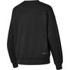Skechers Sport Lifestyle Series Fashion Casual Knitted Loose Fleece Warm Sweatshirt Women sweatshirt Carbon-Black P424W010-0018
