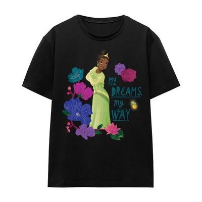 The Princess and the Frog Unisex Adult My Dreams, My Way Tiana T-Shirt