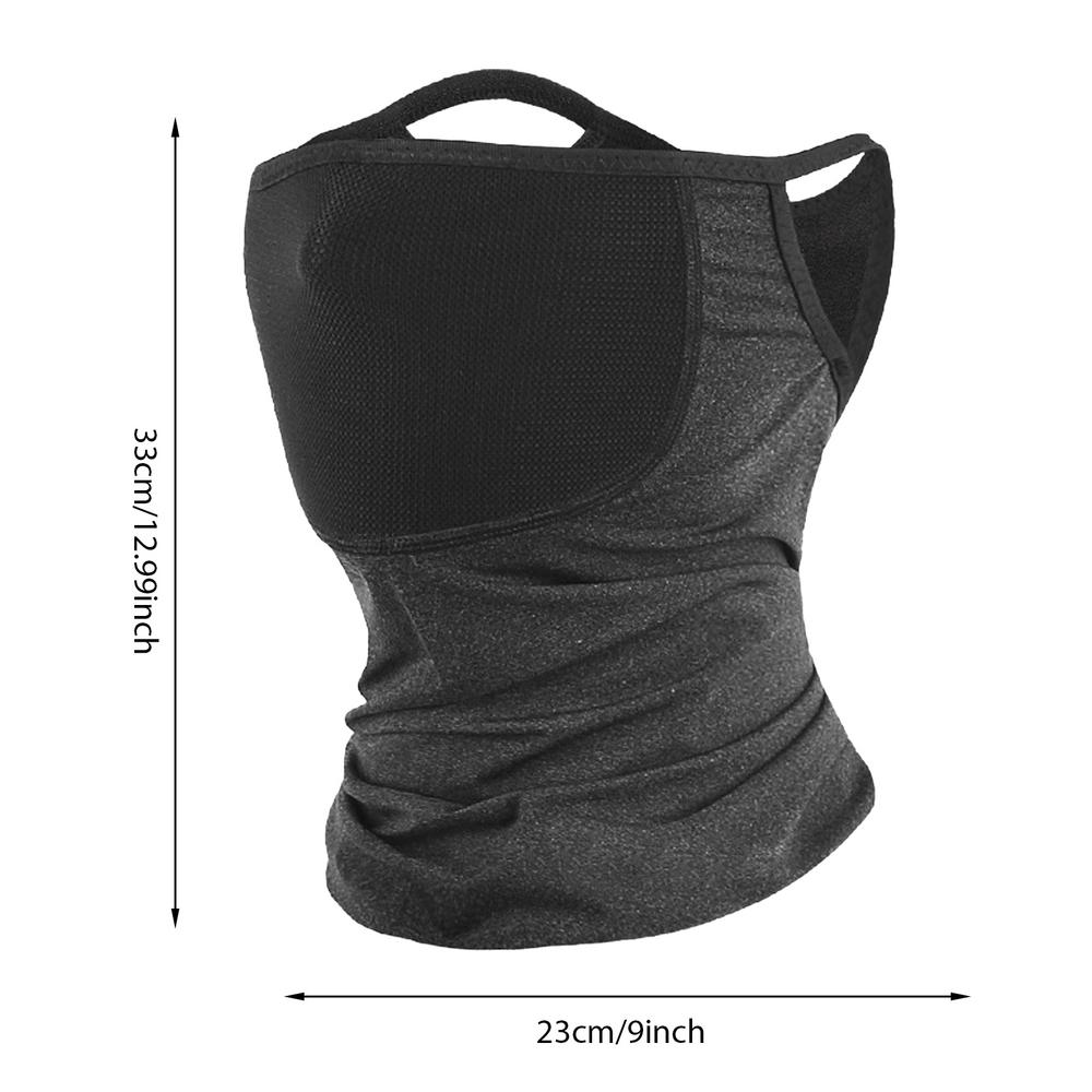 Cycling Face Cover Winter Neck Gaiter Winter Scarf Cold Weather Motorcycle Headwear Waterproof Windproof Face Cover Men Neck