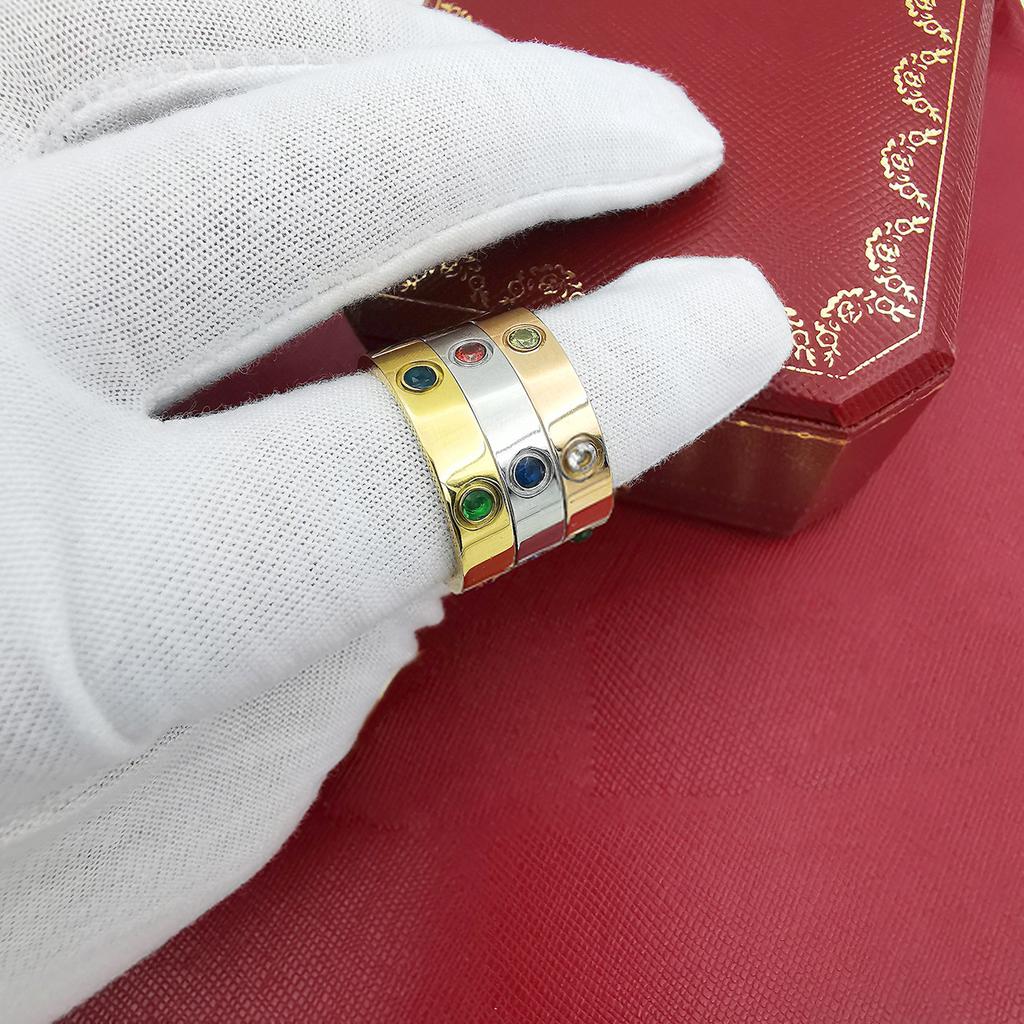 Ring Farge Diamant LOVE Ring