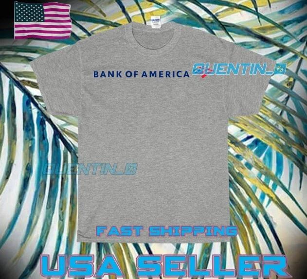 NEW Shirt PREMIUM BANK OF AMERICA BLUE LOGO T-Shirt FUNNY SIZE S - 5XL 3XL