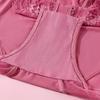 European & American Low-Rise Lace Ice Silk Panties - Women's Sexy Underwear with Cotton Crotch