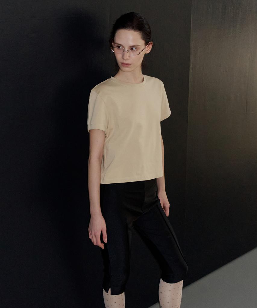 Obeodyupeulleeo Of Classic T-Shirt_Nude Beige