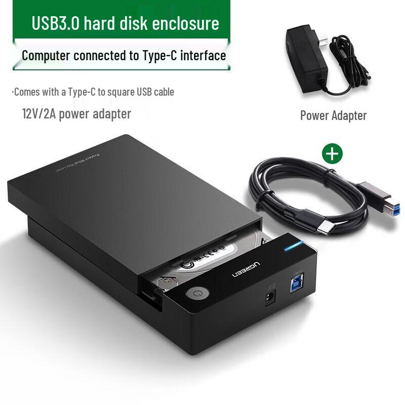 Ugreen 3.5-inch SATA USB 3.0 Hard Drive Enclosure