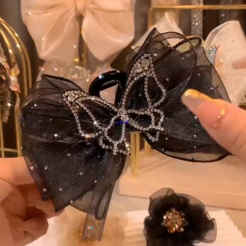 Women's Bow Hair Clip 2023 - Elegant Hairpin for Updo Styles