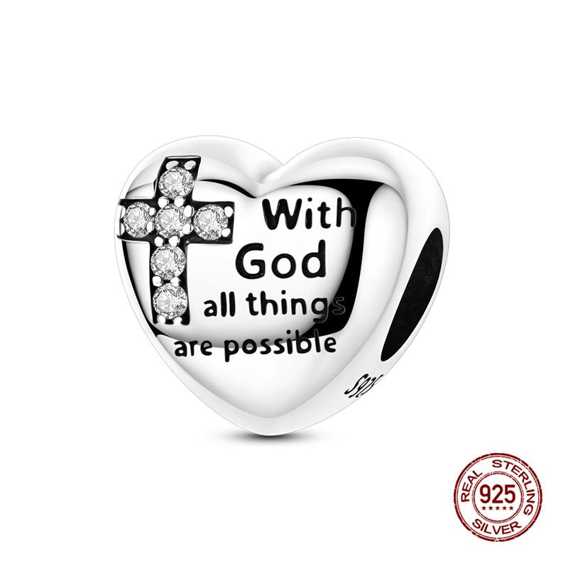 Original Charm Copper Fruit Four-Leaf Clover Series Charm Bead Fit 3Mm Original Bracelet For Women Diy Jewelry Gift