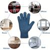 Ultra Fine Fiber Dust Removal Gloves - Coral Fleece Fabric, Elastic and Breathable, Easy To Clean Dust On Car, Boat and Plant Surfaces