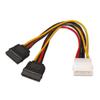 Aisens Power Duplicator Cable Aisens A131-0161/ Molex 4 Pin Male - 2x Sata Female/ Up To 54w/ 20cm