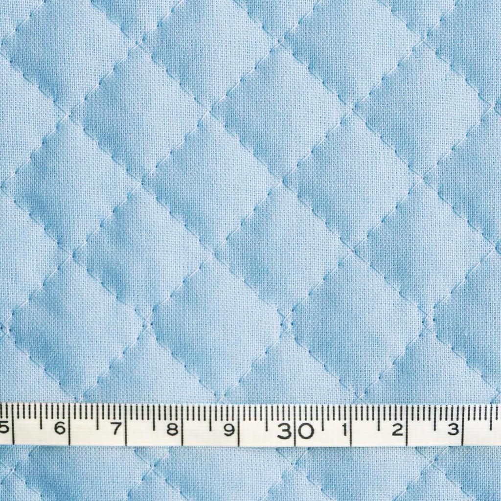 Cosmo Textile Quilting Solid 85cm Wide x 1m Light Suitable for Kindergarten and School Entrance Crafts and Handmade Supplies Fabric, Color, Cut, Blue,