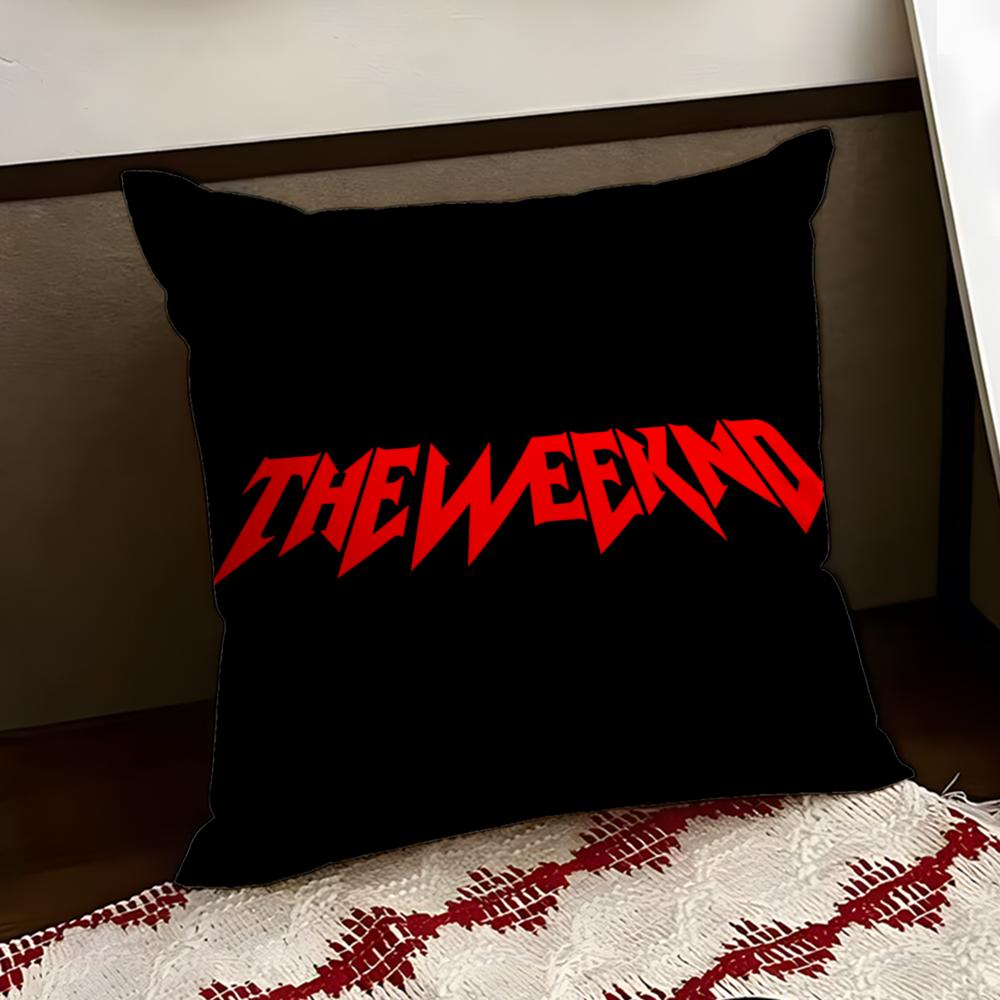 The WWeeknd Singer Cushion Cover Reversible Soft Durable Pillow Cover Home Car MultiScene Use for Daily Comfort