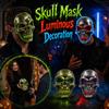 Halloween Leuchtend für Erwachsene - Gruseliges Leuchtendes Gesicht für Kostümparty und Events