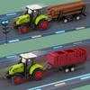 Transport Pulverizer Model Inertia Car Plastic Engineering Car High Quality Farm Tractor  Gifts