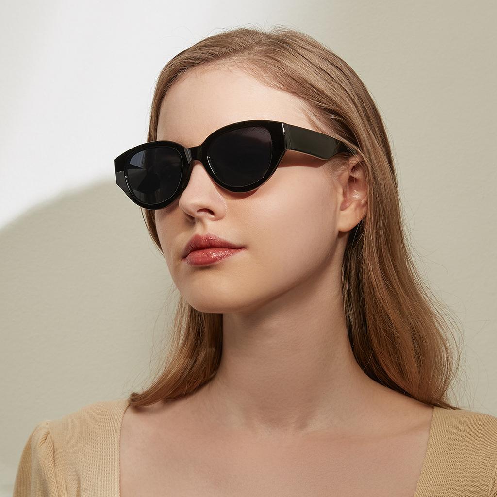 Lunettes 95118 Couleur Bonbon Gélifié Été Plage Vent Lunettes de Soleil Rétro Homme Lunettes de Soleil Multicolores Femme