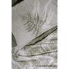 Parure de lit - 1 housse de couette 220 x 240 cm + 2 taies d'oreiller 60 x 60 cm - 100% coton renforcé - Kaki