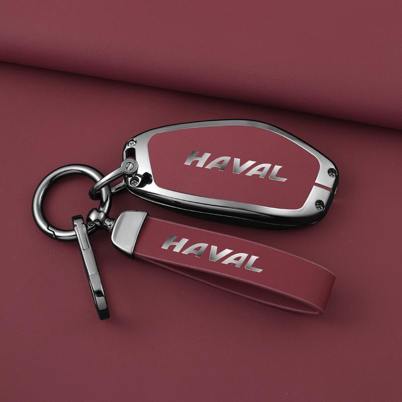 Interior Mouldings Car Key Case for HAVAL Hover XY H6 Dargo M6 H9 H6S F7 F7X Jolion X DOG H2 H3 H5 H7 H8 M4 F7H H2S Zinc Alloy C
