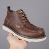 Extra Large Size Men's Shoes 2025 Spring and Autumn New Retro Martin Boots American Short Boots Outdoor Tooling Boots