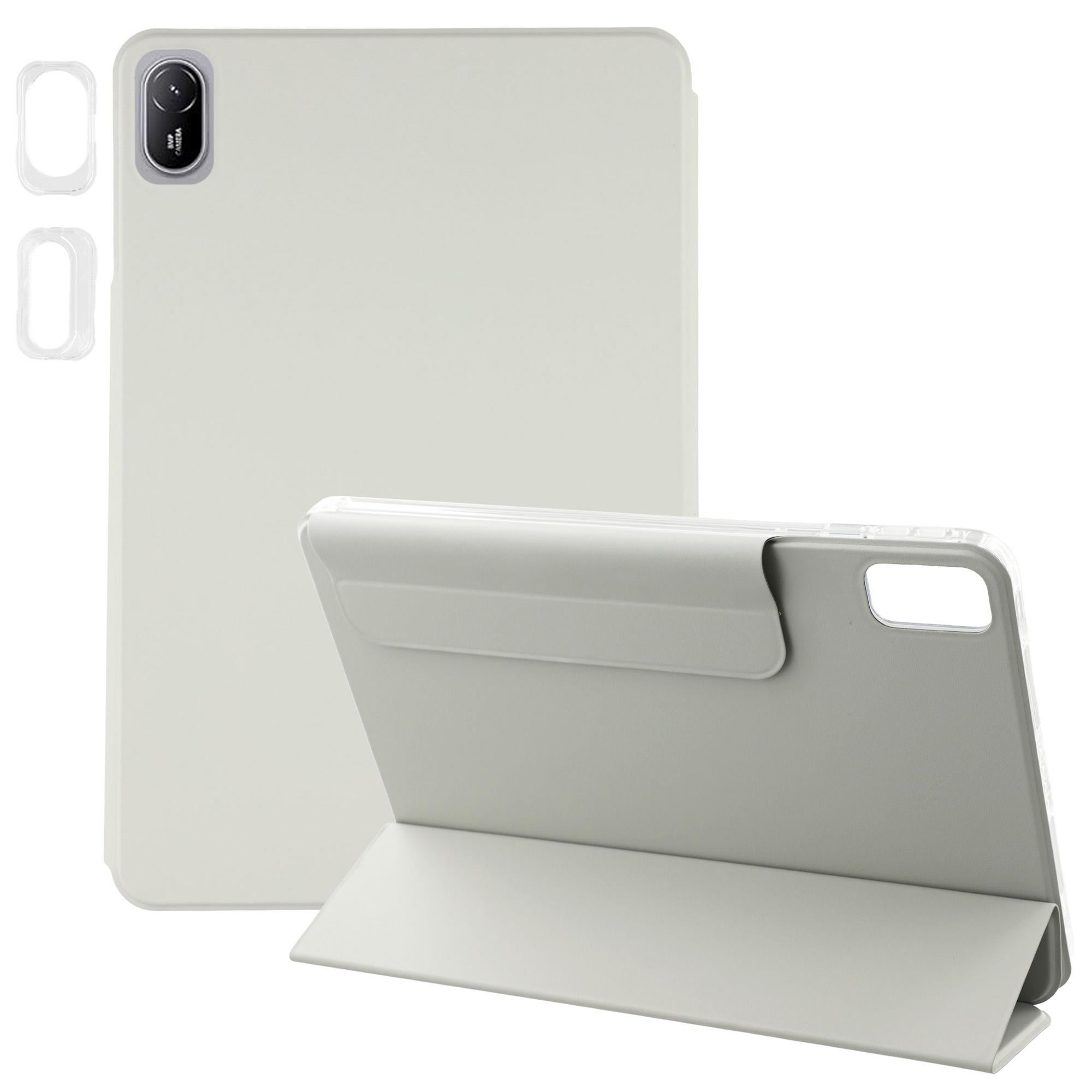 

Tablet Case For Huawei MatePad SE 11/MatePad 11 (2023)/(2021) Folding Stand Magnetic Leather Cover Grey