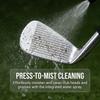 Press-Type Club Cleaning Brush Water Spray Club Washer Portable Golf Brush  Club Head Grooves