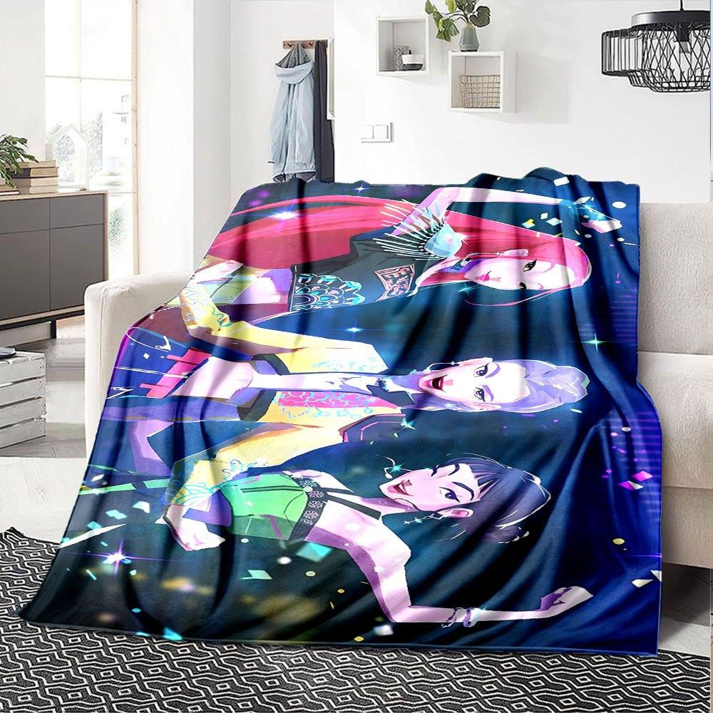1pc hunter x (14) Blanket Soft Warm Throw for Home, Office, Travel All Season Cozy Bedding Gift, Office Cozy AccessoryB1