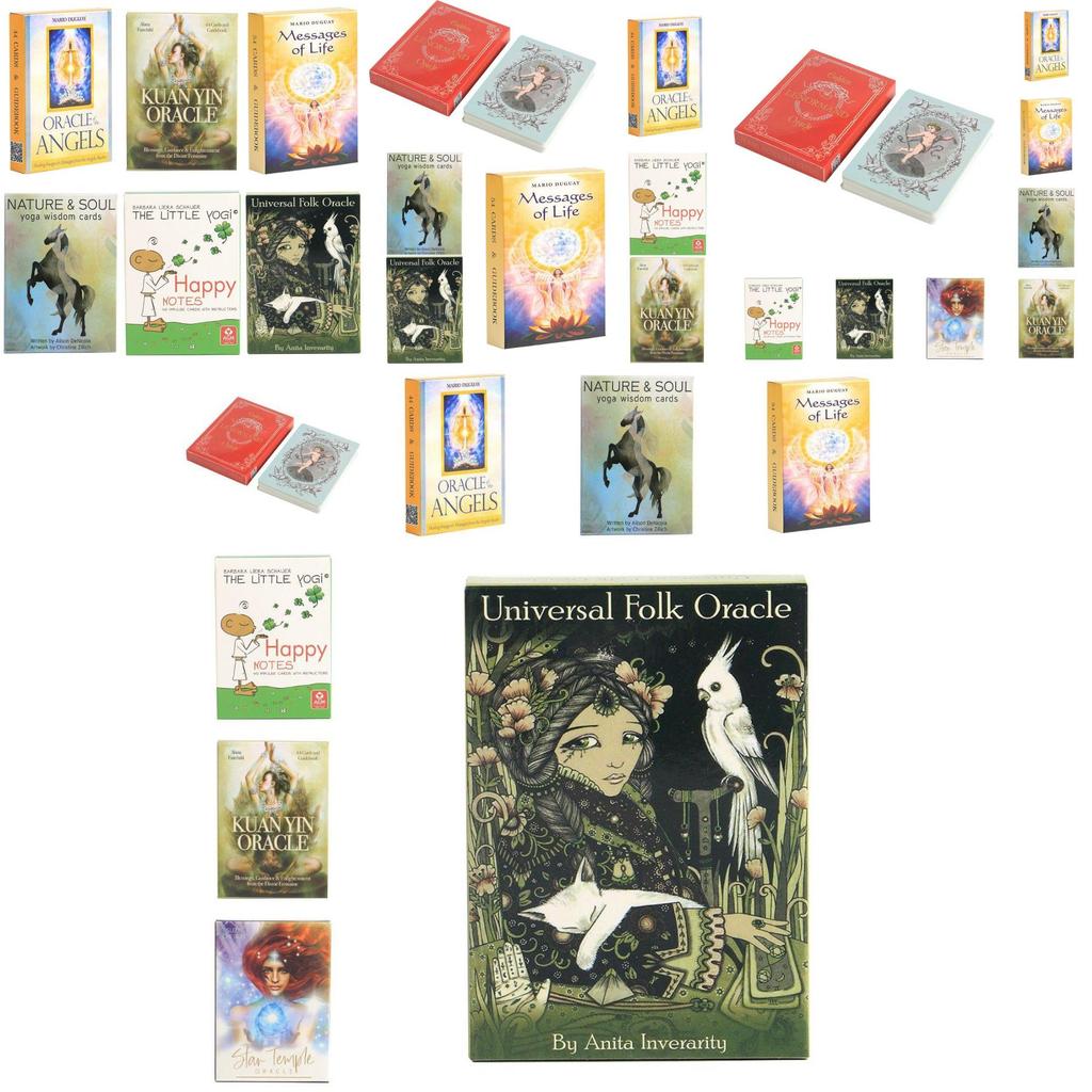 Beautifully Illustrated Tarot Deck Card Oracle Game For Parties And Yoga Practice