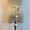 Crochet Rope Belt Flower Design Waist Rope Bohemian Styles Waist Accessory For Women Office Event and Travel Outfit