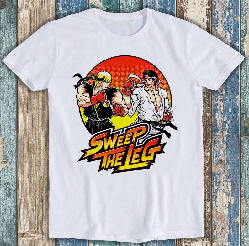 Sweep The Leg T Shirt Karate Kid Film 80s Movie Cobra Kai Cool Gift Tee T292 150