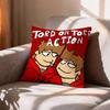 Cartoon EEddsworld Tord   Pillow Case Pattern Printed Pillowcase For Living Room Sofa Cushion Cover