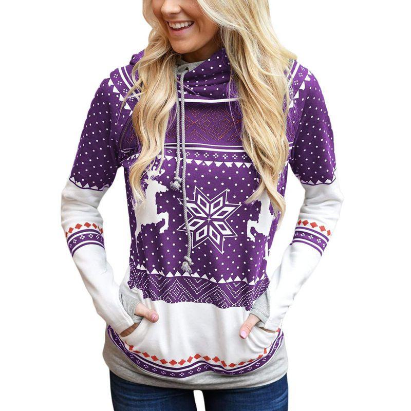 Premium Quality New Fashion Women Clothing Merry Christmas Letter Print T-shirt Long Sleeve