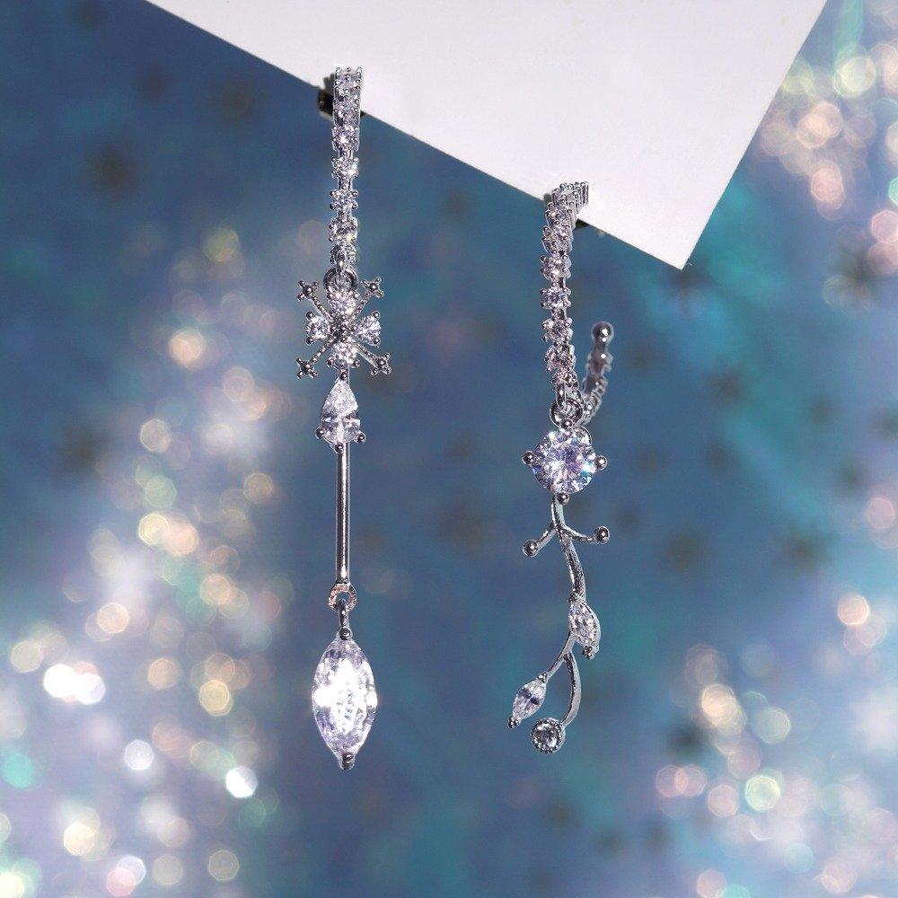 

[Celebrity Wear] Bijou Fleur Earrings/Earrings W earring