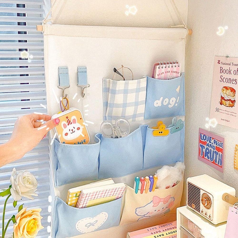 Moisture-proof Wall Mounted Storage Bag Large Capacity Underwear Socks Organizer  for Home