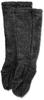 Gunze Warm Room Sleep Toe for Sleeping Sizes Socks, UCHI-COLLE Socks, Closure, Warmth, (Long Type), Black, 25-27