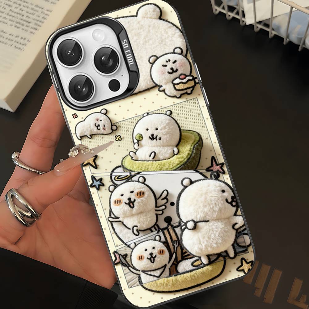 Popular Cute J-Joke B-Bear Phone Cases For IPhone 17 16e 15 14 13 12 11 Plus Pro Max ProMax Colorful Covers