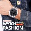 Fashion Watch Men'S High Value Business Steel Belt Men'S Watch Calendar Trend Atmospheric Quartz Watch