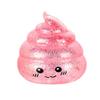Cartoon Poop Fidget Toy Stress Relief Glitter Prank Poo Squeeze Sensory Pinch Toy Kids Adults Soft Calming Stress Ball Toy