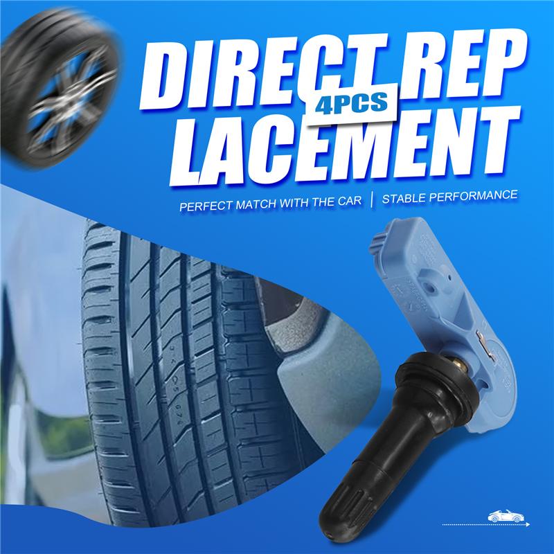 Precise 4Pcs Car TPMS Sensor 13581561 For  Malibu Opel Vauxhall Corsa Tire Pressure Sensor Monitoring System