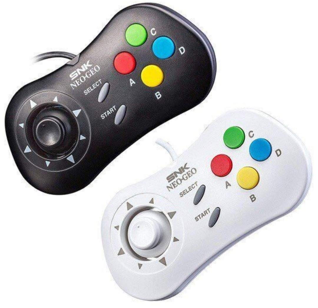 

SNK NEOGEO mini PAD Neo Geo Mini Pad Dedicated Controller Black/White 2-Pack