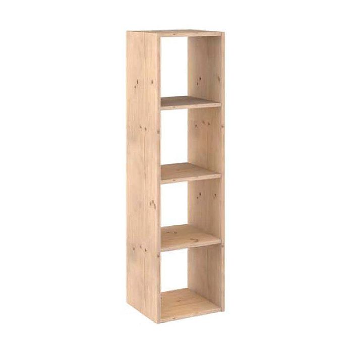 Astigarraga Etagère 4 Cases Bois 140cm - Dinamic-4