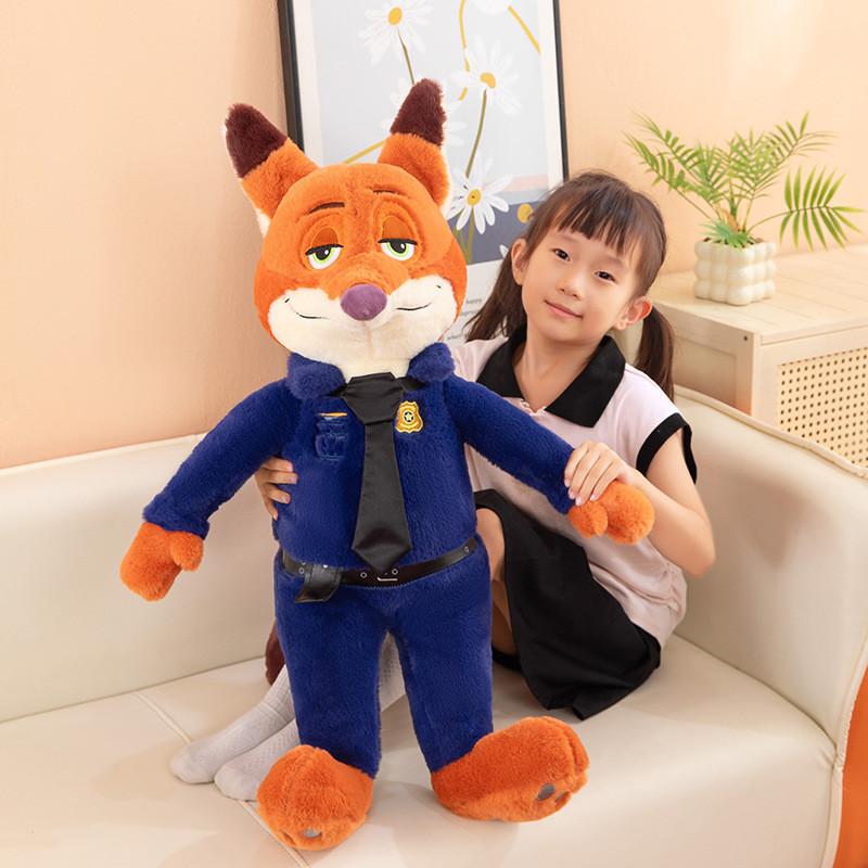 Zootopia Plush Toy Judy And Nick With Pp Cotton Filling For Kids And Collectors