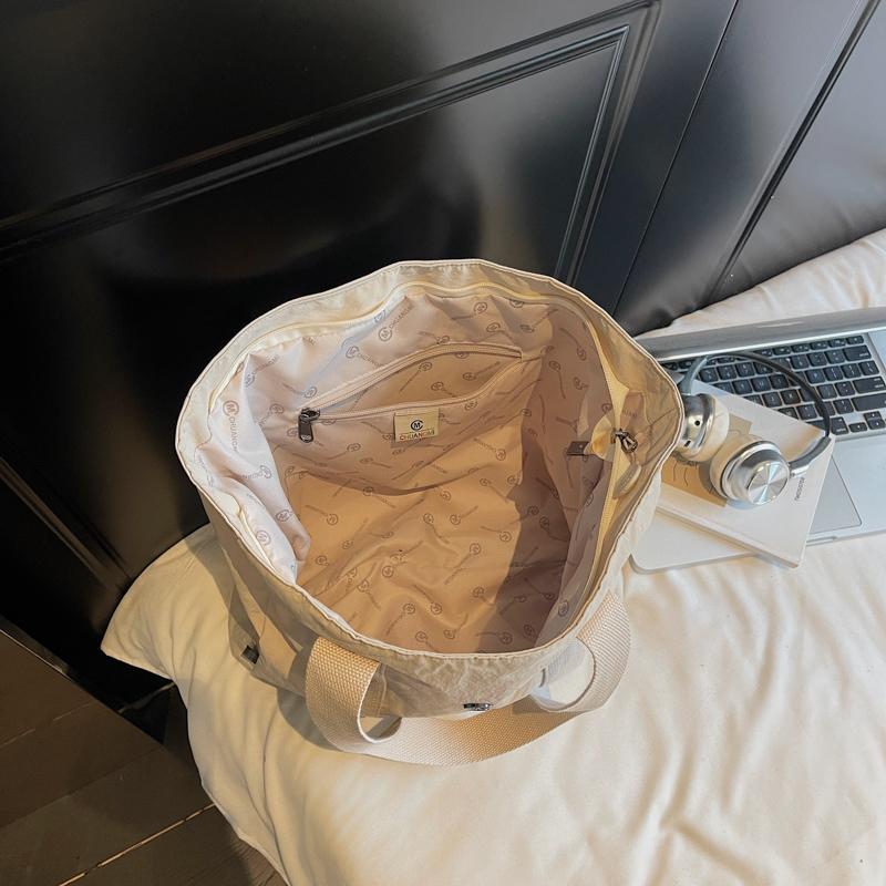 Large Capacity Bag Women's Lightweight Tote Bag Student Class Hand Shoulder Bag