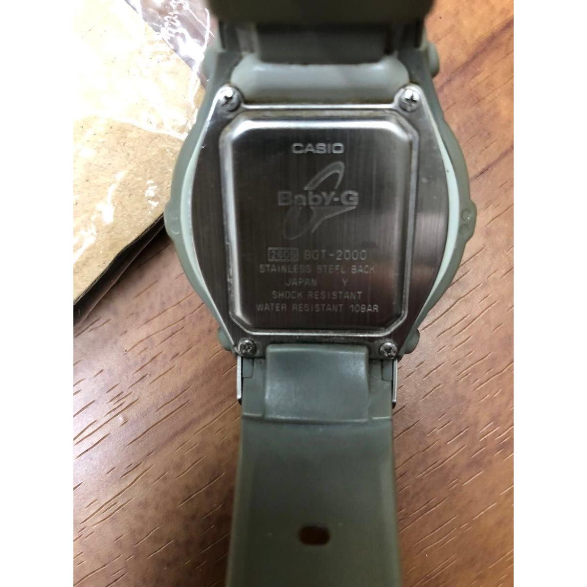 CASIO Baby-G BGT-2000 Khaki Digital Watch